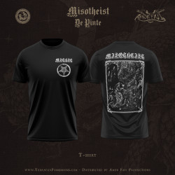 Misotheist - De Pinte, Shirt (black) - Pre-Order