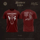 Misotheist - De Pinte, Shirt (maroon) - Pre-Order