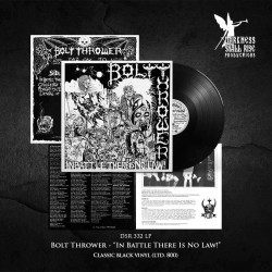 Bolt Thrower - In Battle There Is No Law!, LP