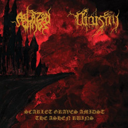 Ablazen Winds/Niaisny - Scarlet Graves Amidst The Ashen Ruins, CD