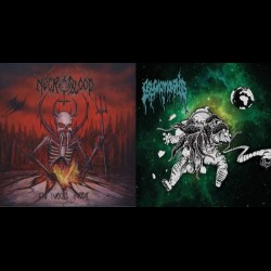 Necroblood / Psychomorphis - The Lurking Horror / Amorphous Chaos, LP Necroblood / Psychomorphis - The Lurking Horror / Amorphous Chaos, LP