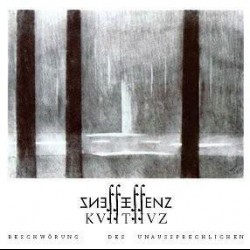 Essenz - KVIITIIVZ - Beschwörung des Unaussprechlichen (black vinyl), DLP Essenz - KVIITIIVZ - Beschwörung des Unaussprechlichen (black vinyl), DLP