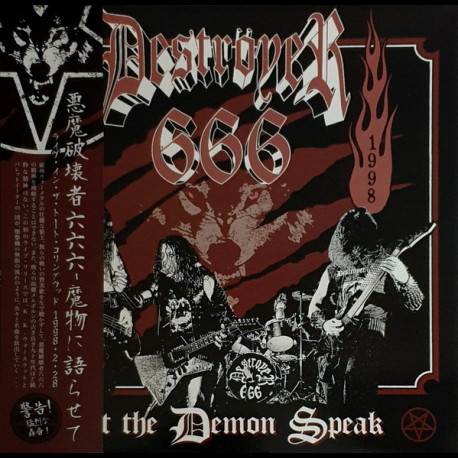 Deströyer 666 - Let The Demon Speak, LP