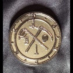 Dauþuz - Sigil, Metal Pin (metallic)