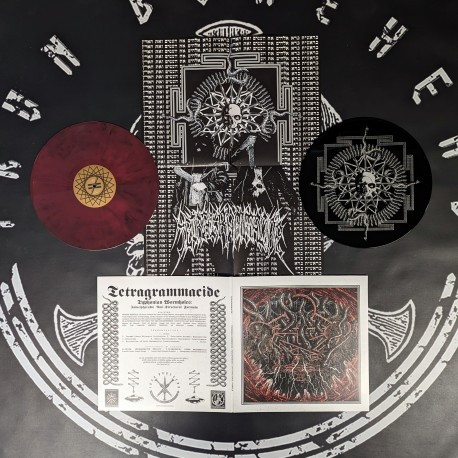 Tetragrammacide - Typhonian Wormholes: Indecipherable Anti-Structural Formulæ, LP (black)