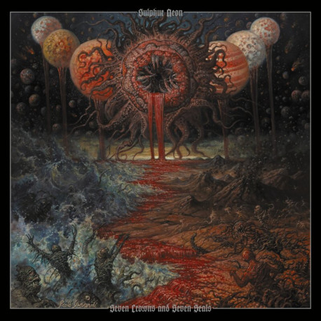 Sulphur Aeon - Seven Crowns and Seven Seals, LP (red/black)