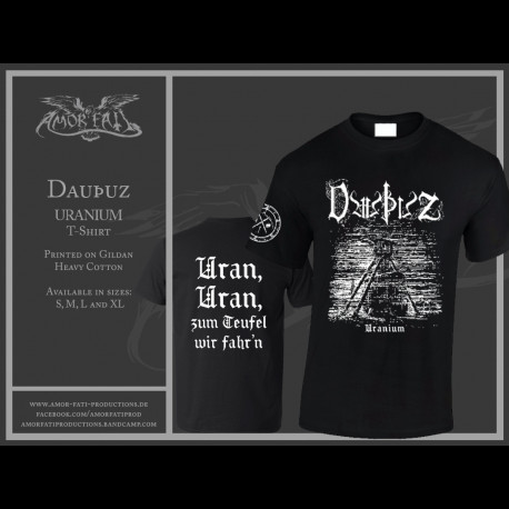 Dauþuz - Uranium, Shirt