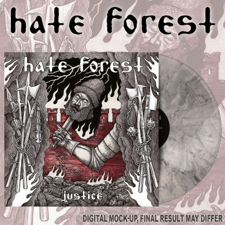 Hate Forest - Justice, LP (marble)