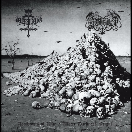 Burning Winds / Kerberos - Apotheosis of war / Where darkness reigns, LP